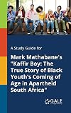 A Study Guide for Mark Mathabane's "Kaffir Boy: The True Story of Black Youth's Coming of Age in Apartheid South Africa"