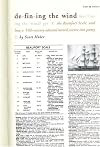 Defining the wind : the Beaufort scale, and how a nineteenth-century admiral turned science into poetry