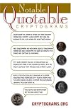 Notable Quotable Cryptograms