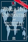 World List of Universities: And Other Institutions of Higher Education, 25th Edition (World List of Universities/Liste M
