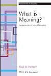 What is meaning? : fundamentals of formal semantics