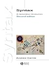Syntax: A Generative Introduction