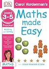 Maths Made Easy: Age 3-5 - Matching and Sorting