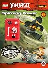 lego ninjago: spinning power activity book with lego minifigure
