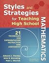 Styles and Strategies for Teaching Middle School Mathematics: 21 Techniques for Differentiating Instruction and Assessment