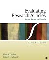 Evaluating Research Articles from Start to Finish
