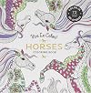Vive Le Color! Horses (Adult Coloring Book): Color In; De-stress (72 Tear-out Pages)