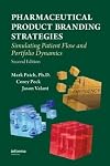 Pharmaceutical product branding strategies simulating patient flow and portfolio dynamics