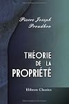 Théorie de la propriété