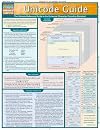 Unicode Guide Laminated Reference Chart (Quickstudy: Computer)