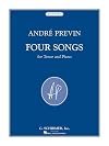 Andre Previn - Four Songs : For Tenor and Piano