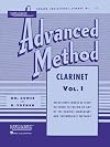 Rubank Advanced Method - Clarinet Vol. 1