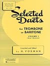 Selected Duets for Trombone or Baritone: Volume 1 - Easy to Medium (Rubank Educational Library)