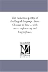 The humorous poetry of the English language
