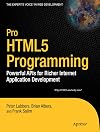 Pro HTML5 Programming Powerful APIs for Richer Internet Application Development