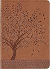 Leather-bound, lined journal