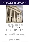 A Companion to American Legal History