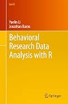 Behavioral Research Data Analysis with R