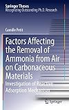 Factors affecting the removal of ammonia from air on carbonaceous materials investigation of reactive adsorption mechanism : doctoral thesis accepted by the City University of New York, NY, USA