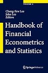 Handbook of Financial Econometrics and Statistics