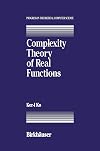 Complexity theory of real functions