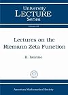 Lectures on the Riemann Zeta Function (University Lecture Series)