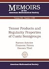 Tensor products and regularity properties of Cuntz semigroups