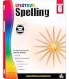 Spectrum Spelling Workbook Grade 6, Ages 11 to 12, Grade 6 Spelling, Handwriting Practice with 6th Grade Spelling Root Words, Prefixes, Suffixes, and Grammar Workbook - 160 Pages