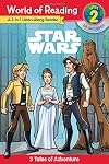 World of Reading: Star Wars Listen Along: Star Wars: 3 World of Reading Level 2 Readers with CD!