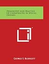 Philosophy And Practice Of Chiropractic In Special Diseases