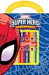 Marvel - Spider-man Super Hero Adventures - My First Library Board Book Block 12-Book Set - First Words, Colors, Numbers, and More! - Includes Characters from Avengers Endgame - PI Kids