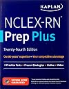 NCLEX-RN Prep Plus (Practice Tests Proven Strategies Online Video) (Kaplan Test Prep)
