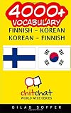 4000 Finnish - Korean Korean - Finnish Vocabulary