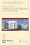 The rule of law and its application to the United Nations