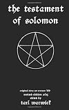 The Testament Of Solomon