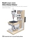 Build your own Mini Metal Maker: 3D print with metal clay, ceramic, chocolate, stem cells, or whatever!