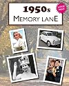 1950s Memory Lane: Large print book for dementia patients