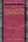 The Law of Contracts (Essentials of Canadian Law)