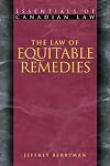 The law of equitable remedies