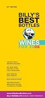 Billys Best Bottles Wines for 2008