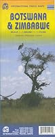 1. Botswana & Zimbabwe Travel Reference Map 1:1,5M/1:1,1M (International Travel Maps)