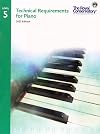 TRP05 - Royal Conservatory Technical Requirements for Piano Level 5 2015 Edition