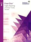 4S03 - Royal Conservatory Four Star Sight Reading and Ear Tests Level 3 Book 2015 Edition