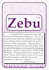 Zebu: The Hypnotic Language Card Game
