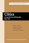 Clitics a comprehensive bibliography, 1892-1991