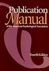 APA Publication Manual of the American Psychological Association, Fourth Edition