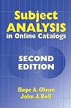 Subject analysis in online catalogs
