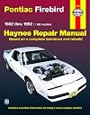 Pontiac Firebird: 1982 thru 1992 (Haynes Repair Manual)
