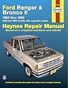Ford Ranger and Bronco II Automotive Repair Manual : 1983-1992 2Wd and 4Wd Models With a Gasoline Engine Automotive Repa
