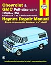 Chevrolet & GMC Full-size vans 1968 thru 1996